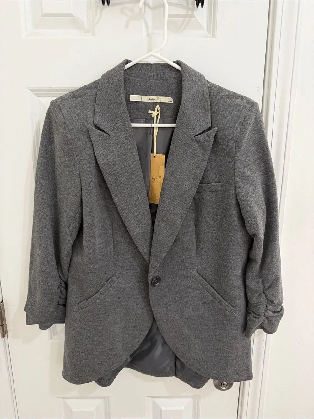Gibson Gray Women's Blazer Jacket Size Large NWOT